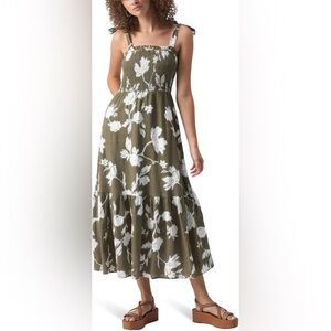 🔥 NWT SANCTUARY Plant Life Floral Maxi Dress